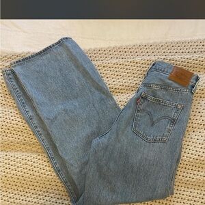 Levi's women’s ribcage wide leg jeans size 26